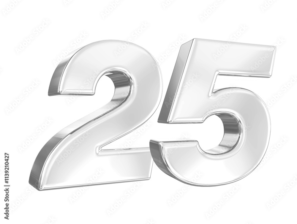 Silver Number 25 Silver Number 25