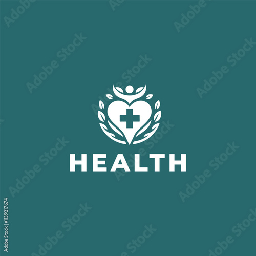 An elegant and modern health logo design created for the public health sector