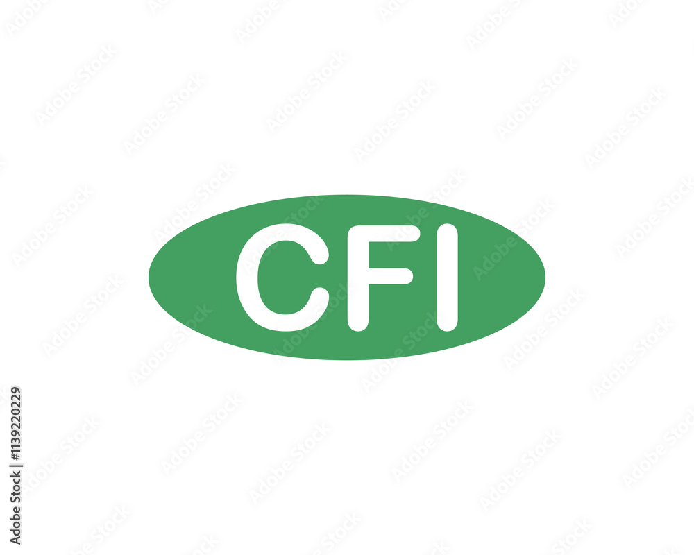 CFI logo design vector template. CFI CFI logo design vector template. CFI