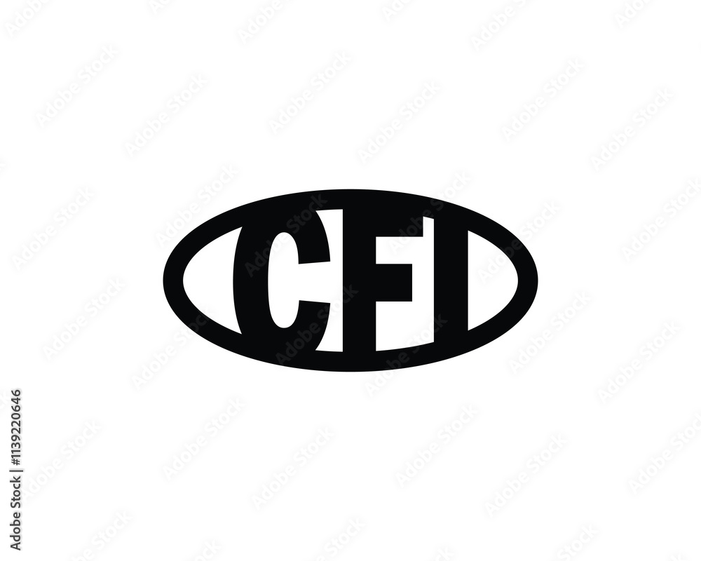 CFI logo design vector template. CFI CFI logo design vector template. CFI