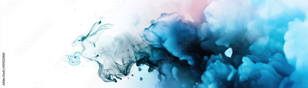 Fototapeta premium Dynamic abstract art creation digital studio visual artwork colorful environment artistic perspective modern expression