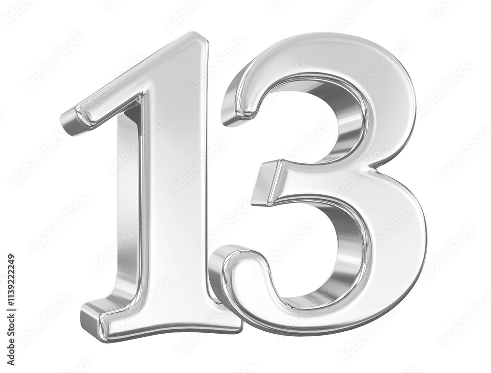 Silver Number 13 Silver Number 13