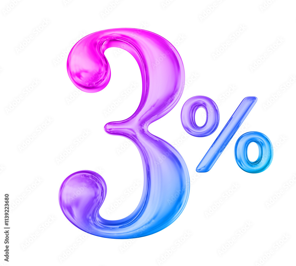 3 Percent Gradient offer in 3d 3 Percent Gradient offer in 3d