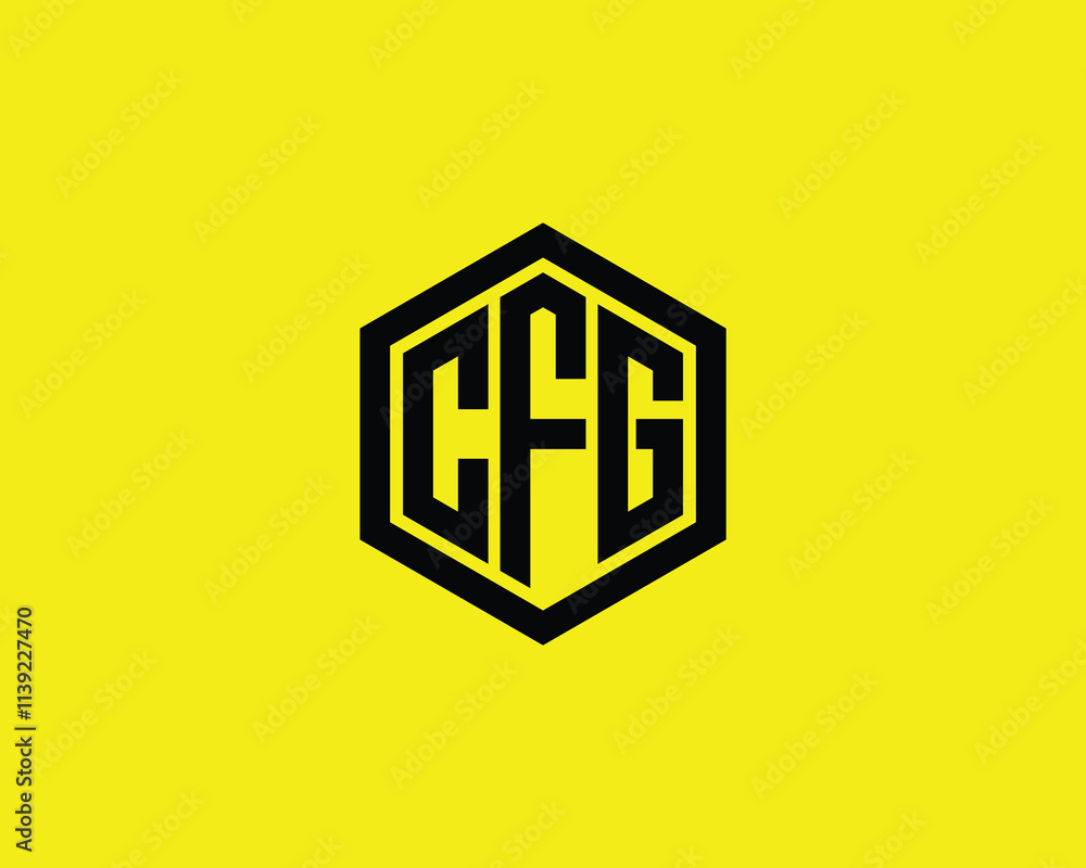 CFG logo design vector template. CFG CFG logo design vector template. CFG