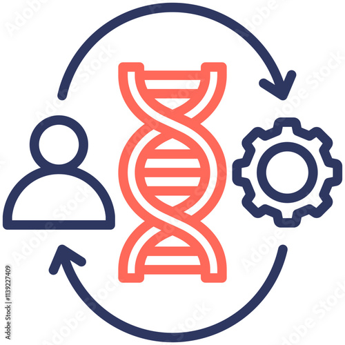 Genetic Engineering Icon