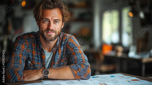 A social media strategist creating content, engaging with followers, and analyzing performance metrics.