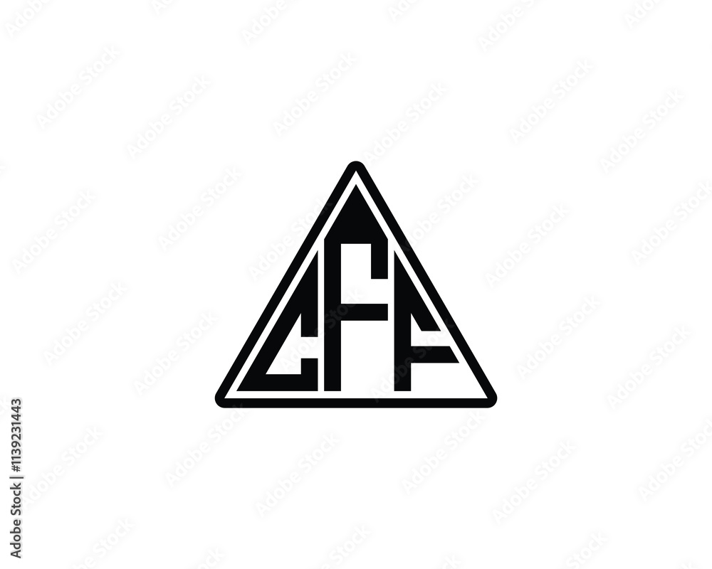 CFF logo design vector template. CFF CFF logo design vector template. CFF