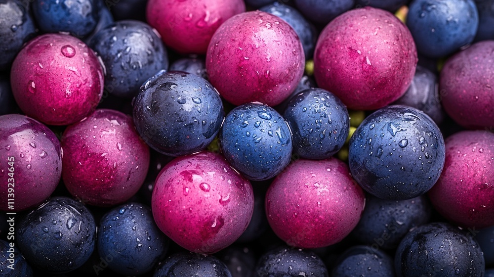 The Allure of Purple and Blue Grapes: Nature's Sweet Treats The Allure of Purple and Blue Grapes: Nature's Sweet Treats