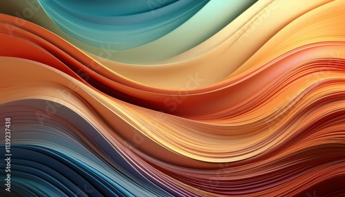 Abstract Flow: A mesmerizing tapestry of vibrant, swirling colors creating a dynamic and fluid abstract art piece. Perfect for adding a touch of contemporary elegance to your design projects. 