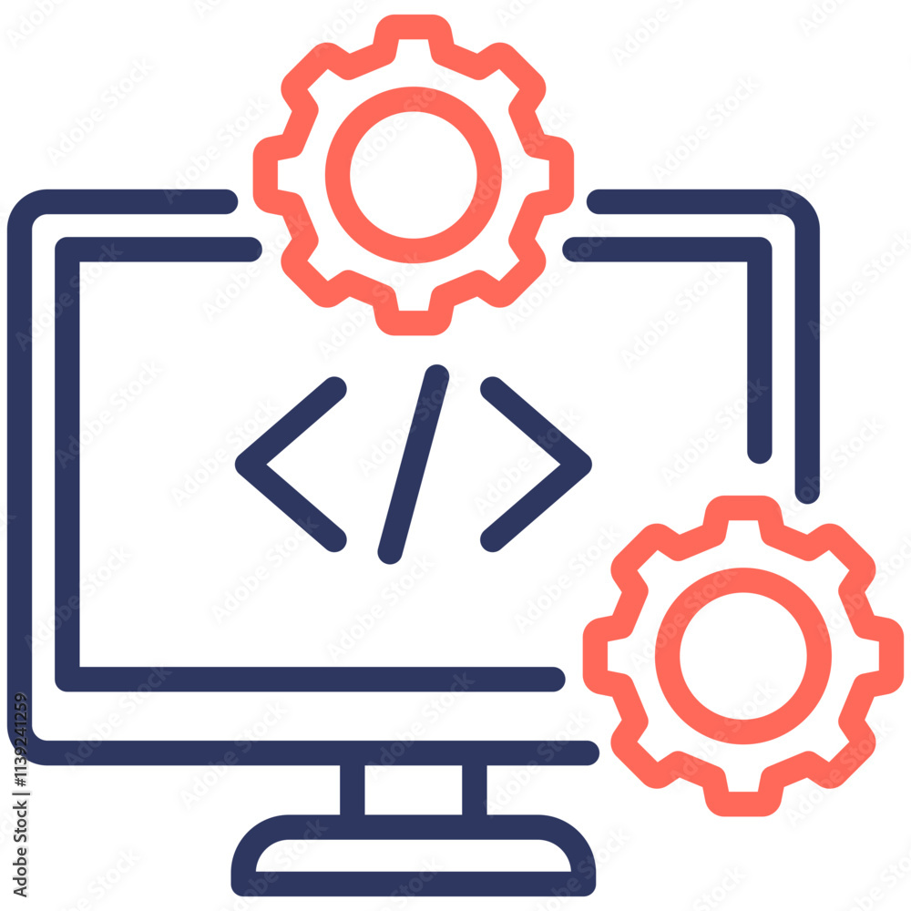 Software Development Icon Software Development Icon