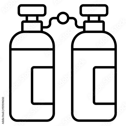gas cylinder icon