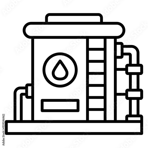 oil storage icon