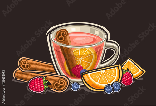 Vector logo for Fruit Tea