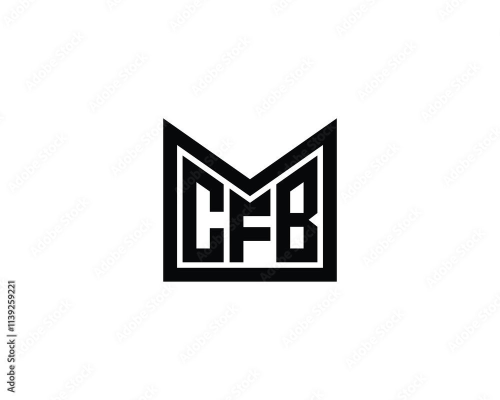 CFB Logo design vector template. CFB CFB Logo design vector template. CFB