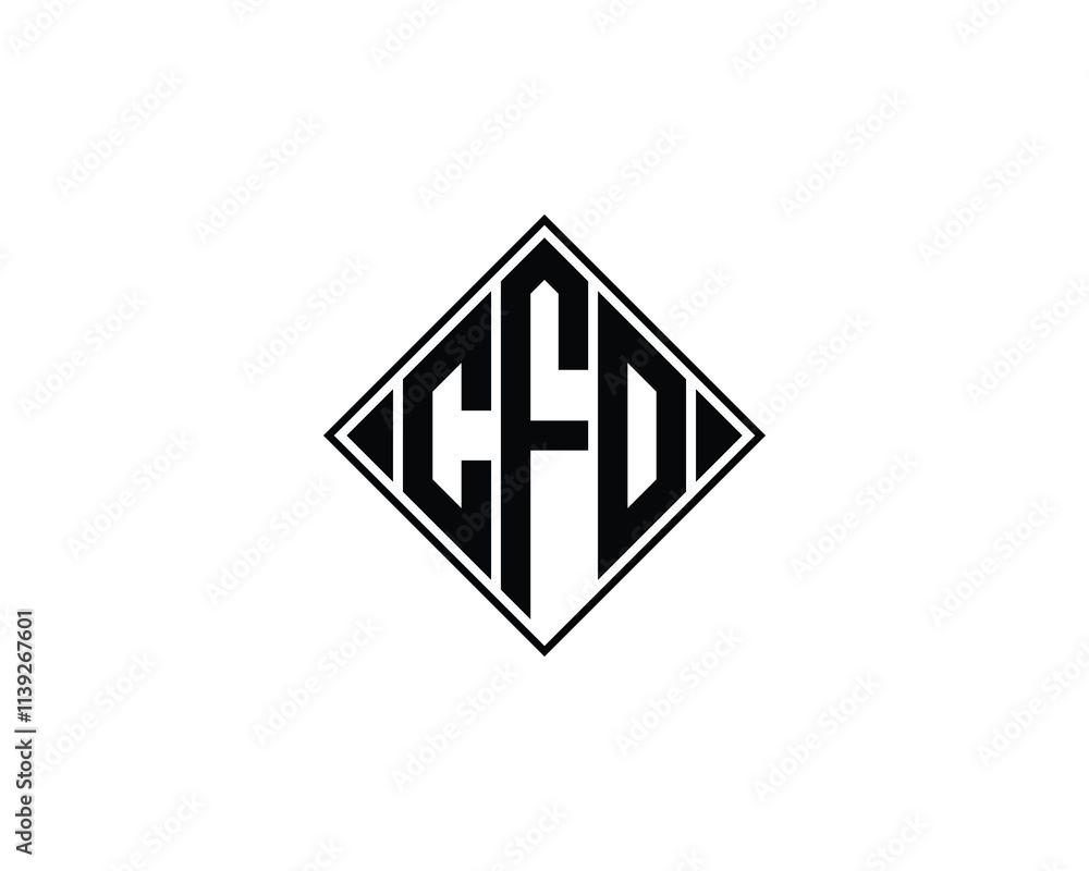 CFO logo design vector template. CFO CFO logo design vector template. CFO