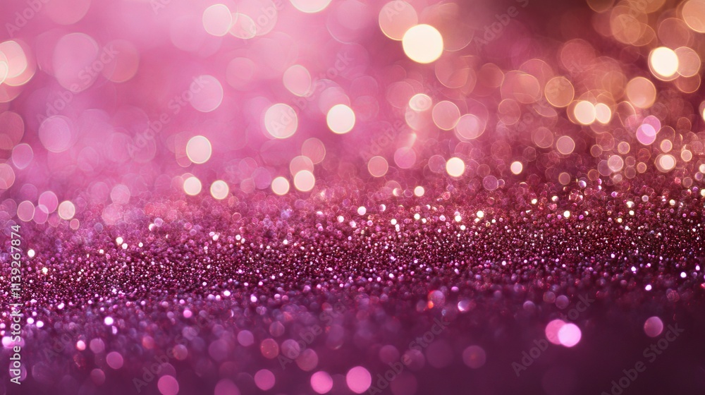 Vibrant pink glitter abstract background with shimmering sparkles, delicate pastel bokeh, and a radiant glow perfect for adding a luxurious, festive touch to creative designs Vibrant pink glitter abstract background with shimmering sparkles, delicate pastel bokeh, and a radiant glow perfect for adding a luxurious, festive touch to creative designs