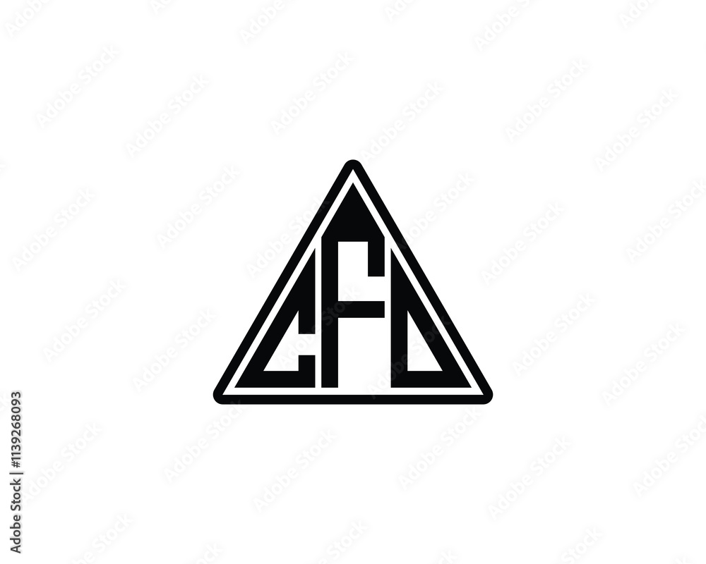 CFO logo design vector template. CFO CFO logo design vector template. CFO