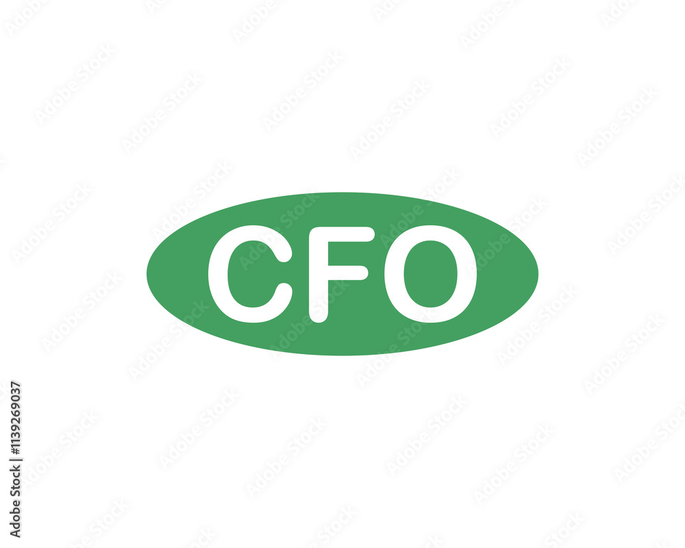CFO logo design vector template. CFO CFO logo design vector template. CFO