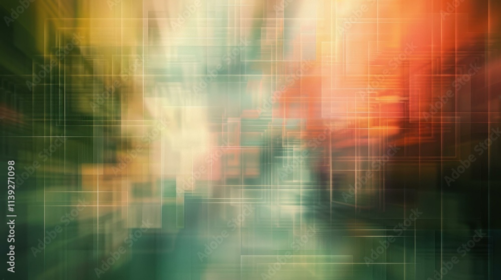 Abstract Geometric Digital Art: A Futuristic Tech Background Abstract Geometric Digital Art: A Futuristic Tech Background