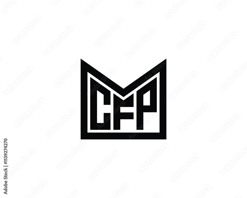 CFP logo design vector template. CFP CFP logo design vector template. CFP