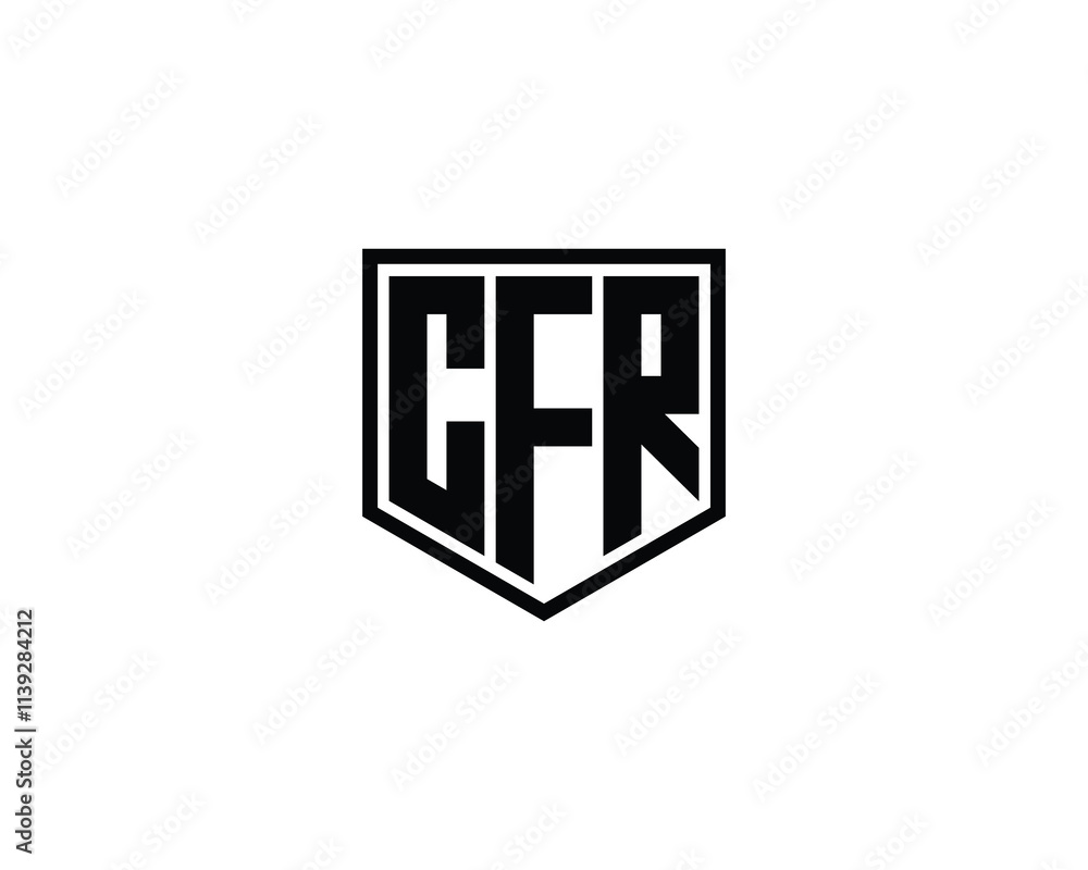 CFR logo design vector template. CFR CFR logo design vector template. CFR