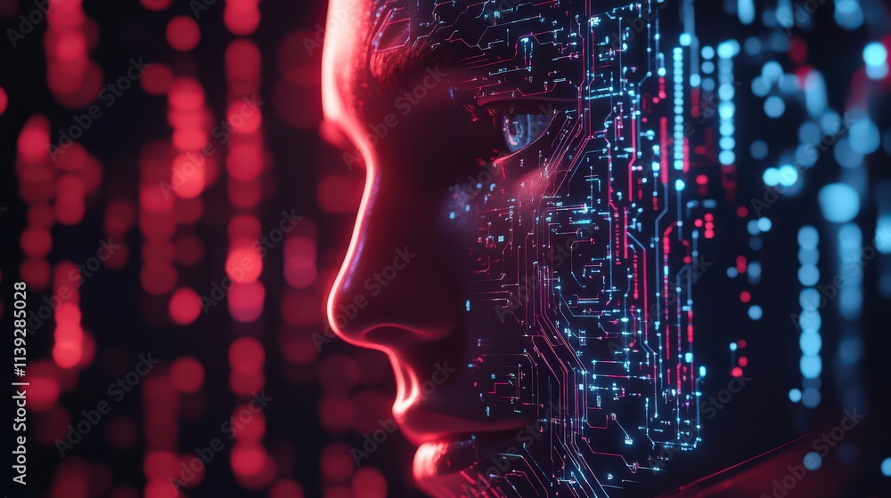 A man security analyst explores the use of artificial intelligence in cybersecurity, highlighting how AI detects and prevents cyber threats A man security analyst explores the use of artificial intelligence in cybersecurity, highlighting how AI detects and prevents cyber threats