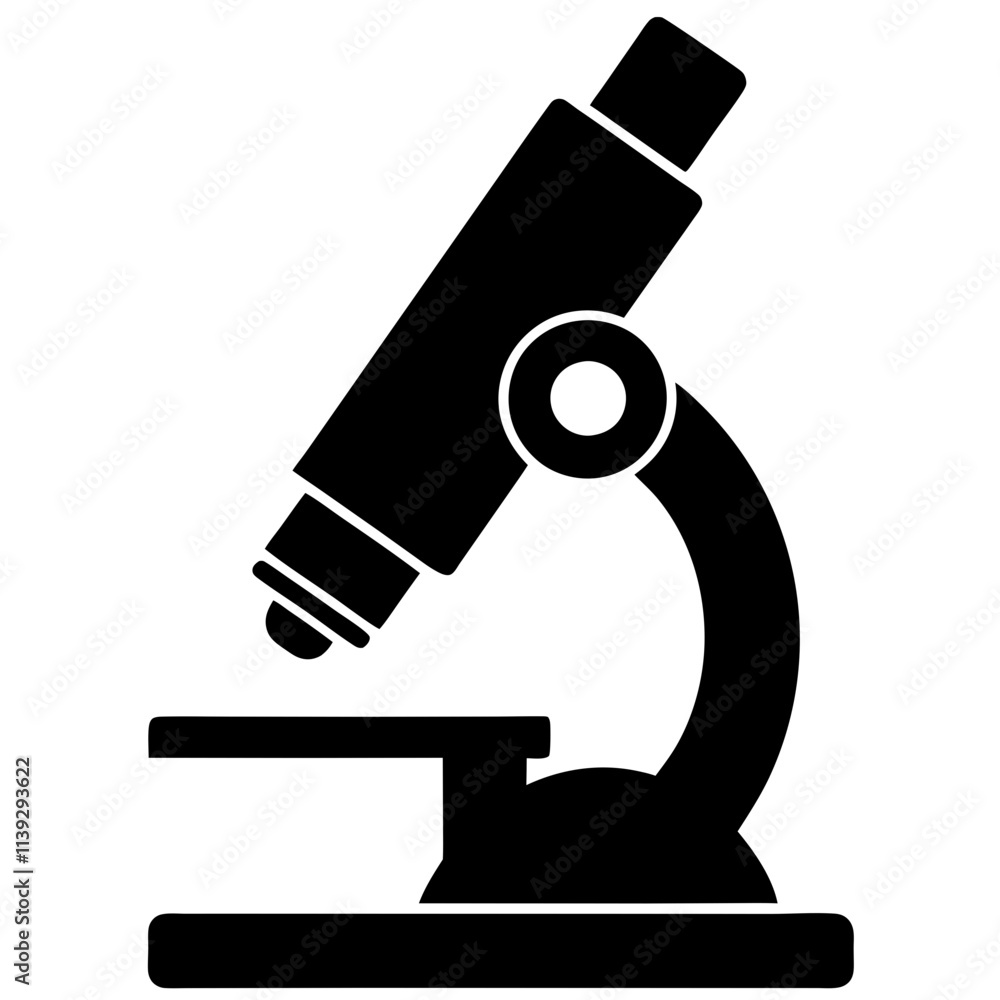 A electron microscopes for nanoscale silhouette vector icon illustration,microscopes on white background. A electron microscopes for nanoscale silhouette vector icon illustration,microscopes on white background.