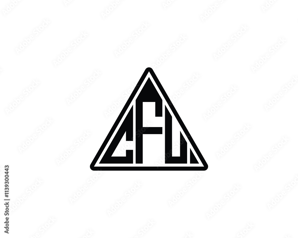 CFU logo design vector template. CFU CFU logo design vector template. CFU