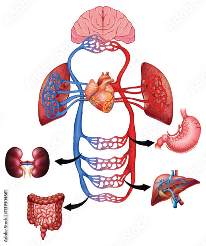 Human Circulatory System and Organs
