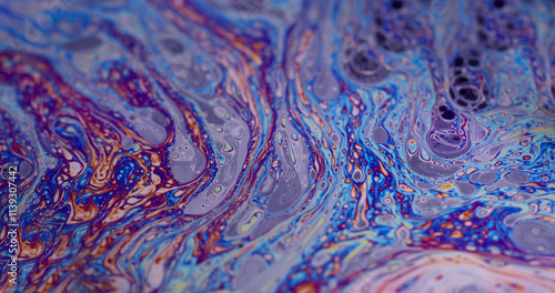 Fotografía Psychedelic abstract background