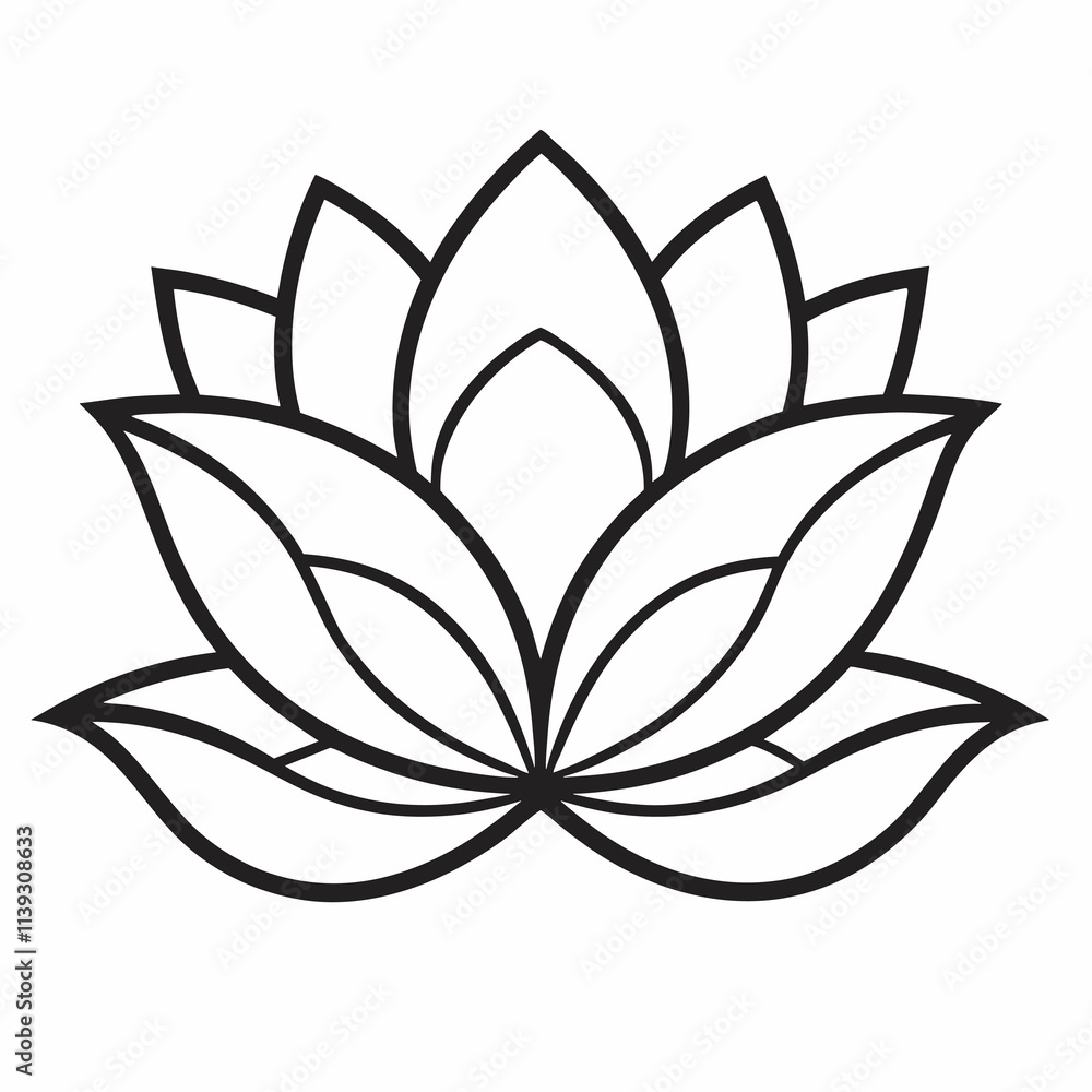 lotus flower vector lotus flower vector