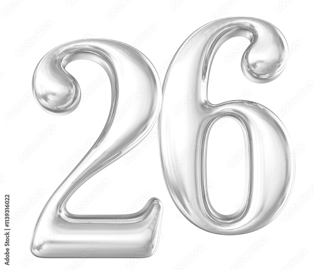 Silver Number 26 Silver Number 26