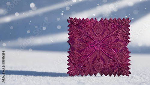 A vector representation of the Textile icon. Icon of fabric on a white backdrop.