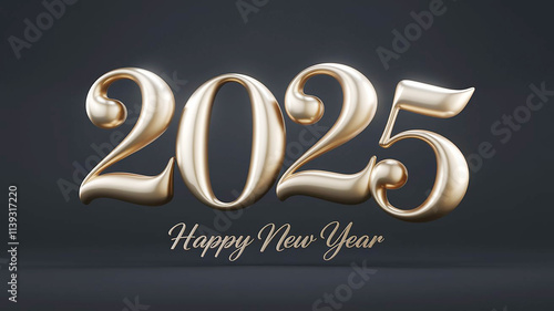 Happy new year 2025 festive celebration background