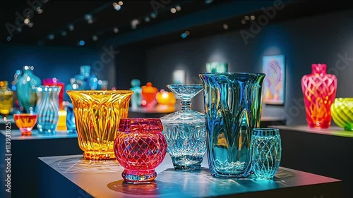 Glass Exhibit at Corning Museum of Glass