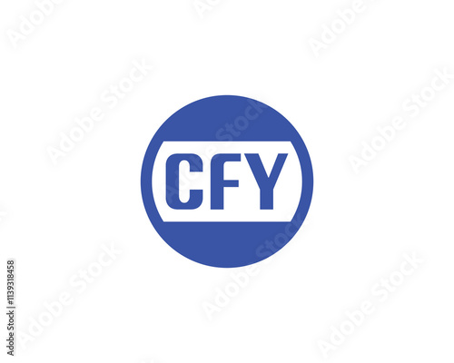 Free Download CFY logo design vector template. CFY - GFXLoad