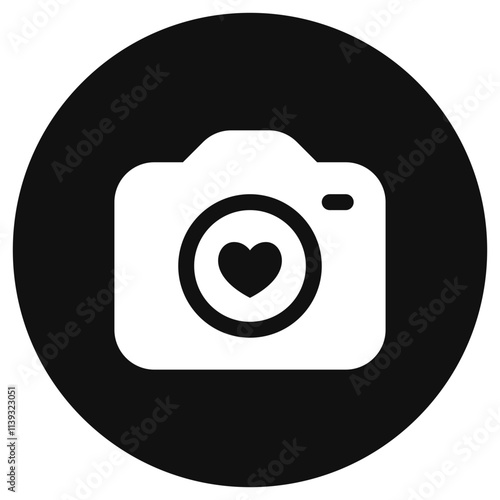 Editable wedding photography vector icon. Wedding, valentine, love, celebration. Part of a big icon set family. Perfect for web and app interfaces, presentations, infographics, etc