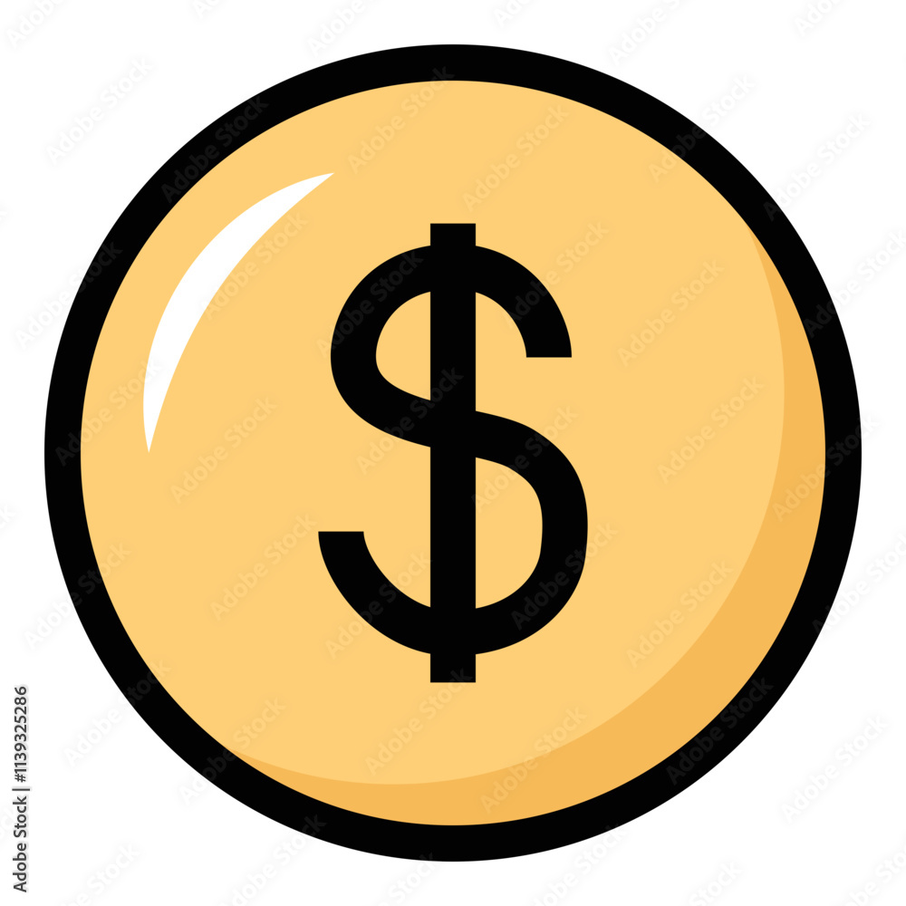 Obraz premium currency icon