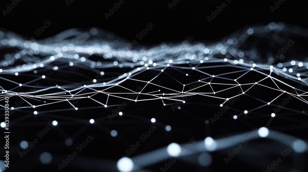 Obraz premium Abstract Digital Network