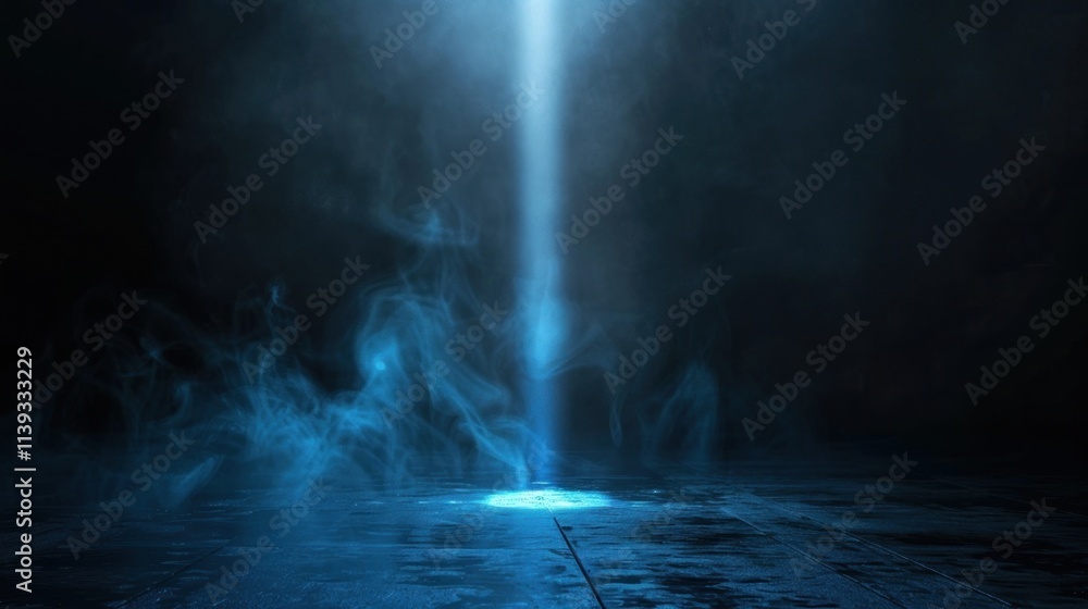 Blue Light Smoke Effect Blue Light Smoke Effect