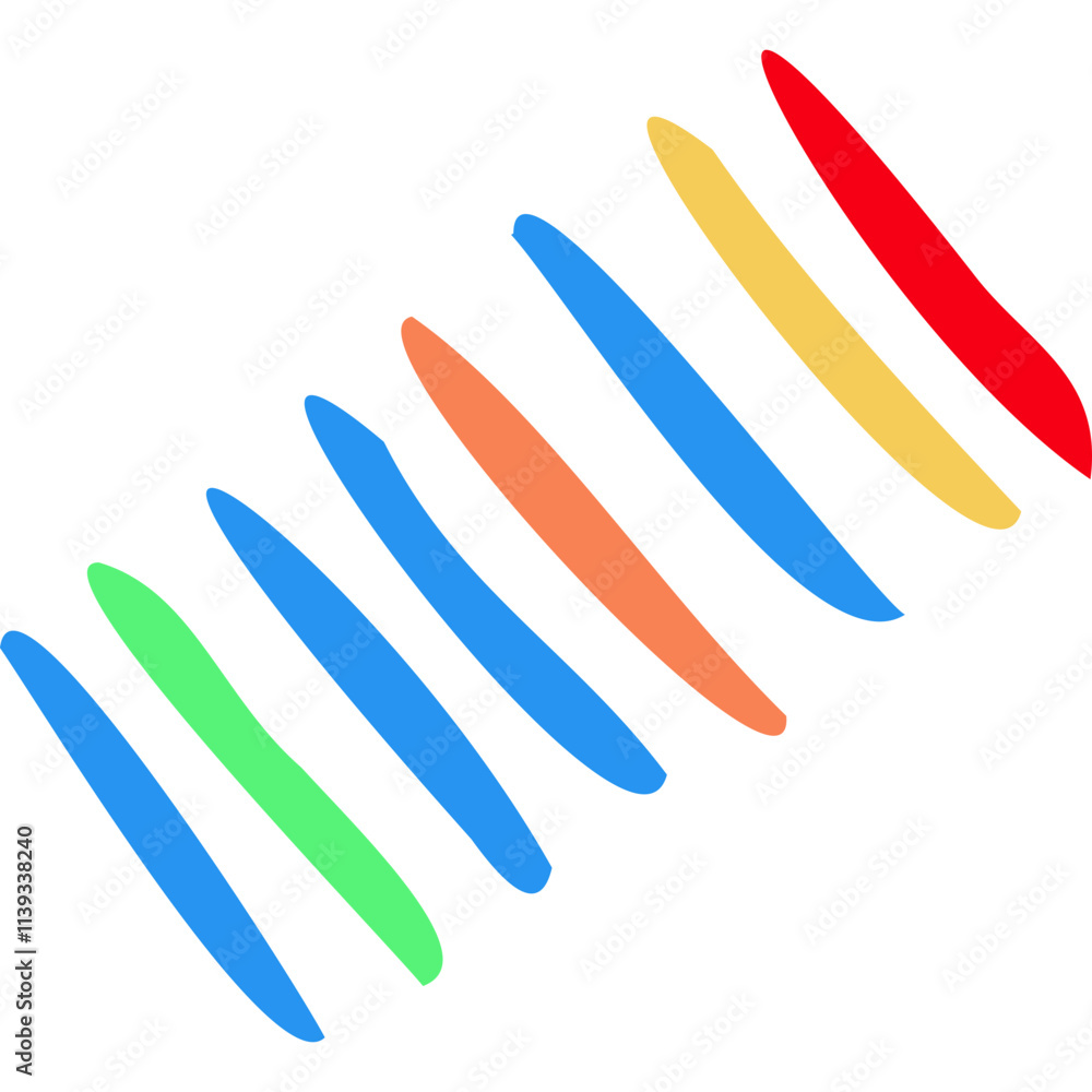 Colorful Abstract Line Design, rainbow stripes Colorful Abstract Line Design, rainbow stripes
