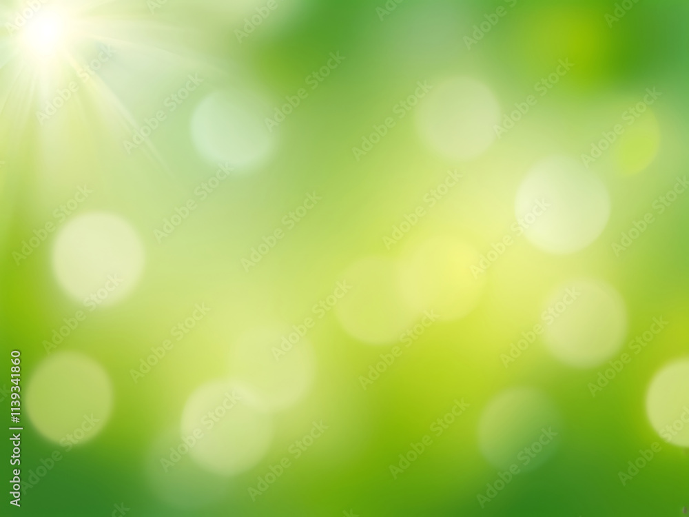 Spring light green blur background, glowing blurred design, summer background for design wallpaper, bokeh, sun, design, ai Spring light green blur background, glowing blurred design, summer background for design wallpaper, bokeh, sun, design, ai