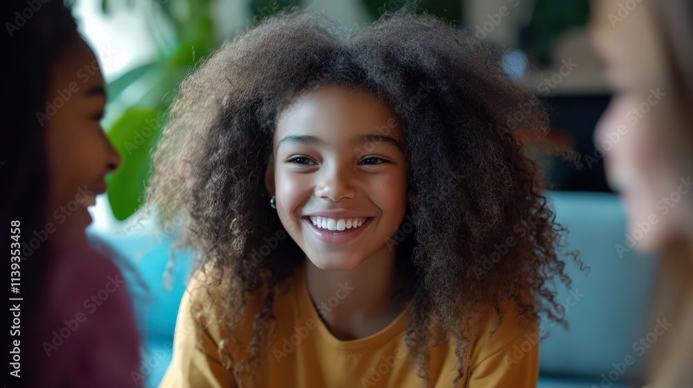 A young girl enjoys spending time with her friends, strengthening social connections through shared activities A young girl enjoys spending time with her friends, strengthening social connections through shared activities