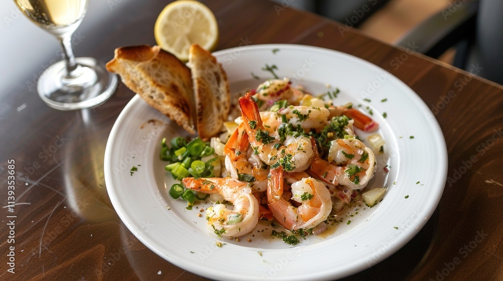 The Delectable Shrimp Scampi: A Tempting Seafood Dish with Rich Flavors and Aromatic Allure. The Delectable Shrimp Scampi: A Tempting Seafood Dish with Rich Flavors and Aromatic Allure.