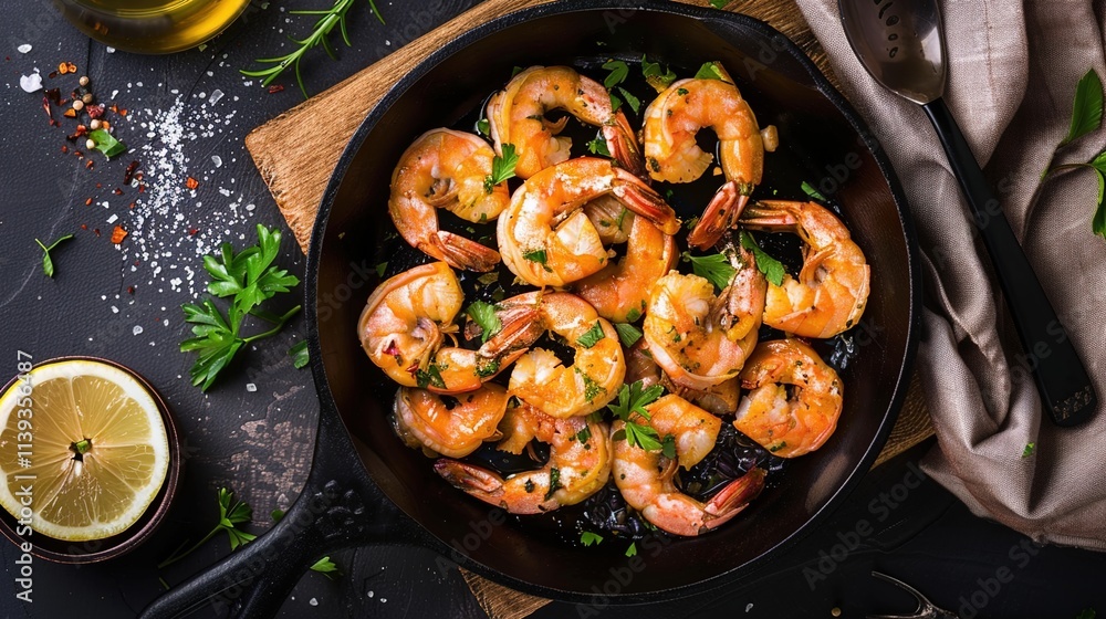 The Delectable Shrimp Scampi: A Tempting Seafood Dish with Rich Flavors and Aromatic Allure. The Delectable Shrimp Scampi: A Tempting Seafood Dish with Rich Flavors and Aromatic Allure.