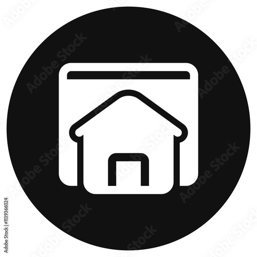 Editable homepage, landing page vector icon. Part of a big icon set family. Perfect for web and app interfaces, presentations, infographics, etc