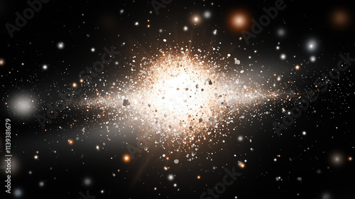 Cosmic Dance:  A swirling c...