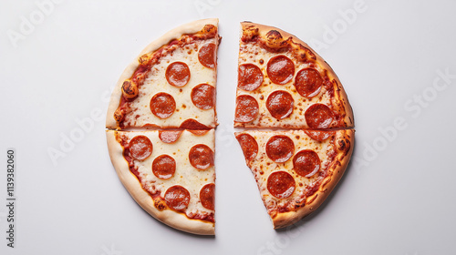 Pepperoni Pizza Slices: A d...
