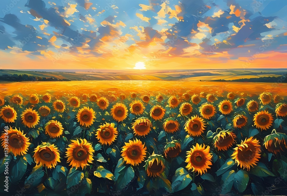 Obraz premium sunflower