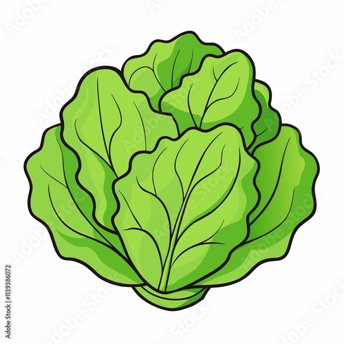 leaf isolated on white